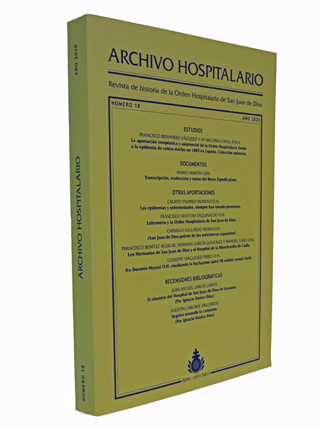Revista Archivo Hospitalario 2020